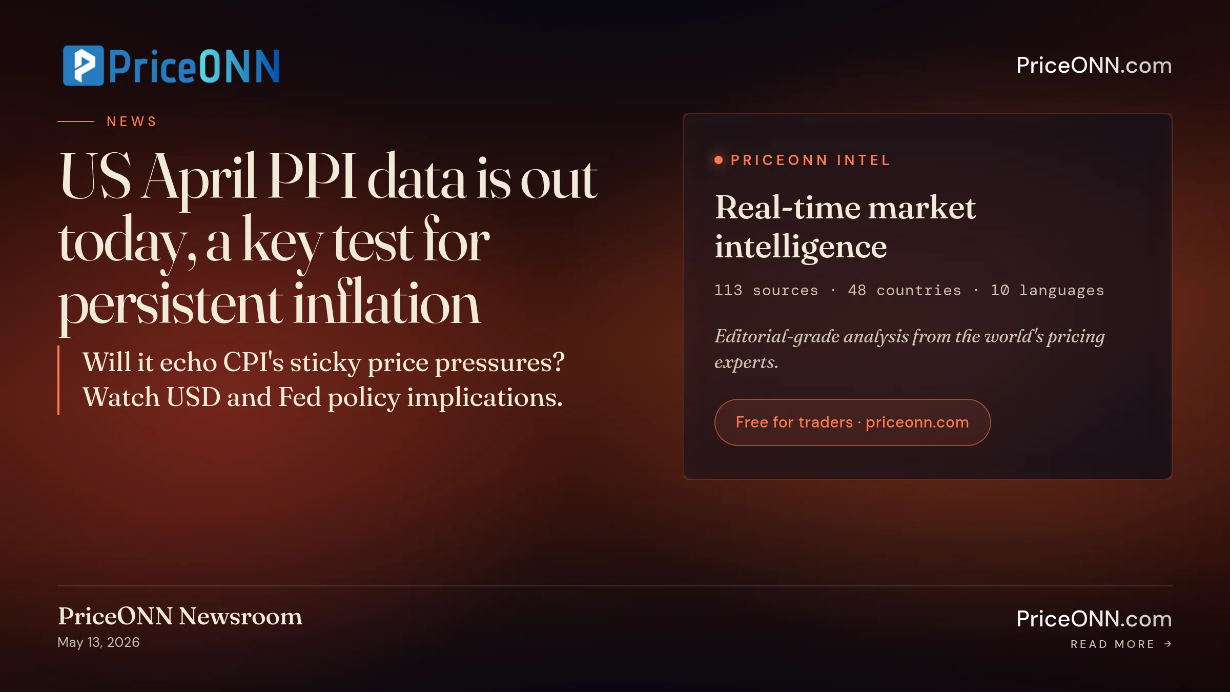 US PPI Data: Will Inflationary Pressures Persist? | PriceONN